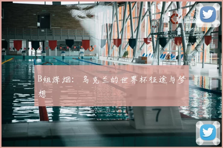 B组烽烟:乌克兰的世界杯征途与梦想